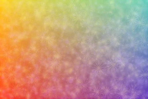 Multiple abstract defocused background, star shape bokeh pattern. Stock Illustration