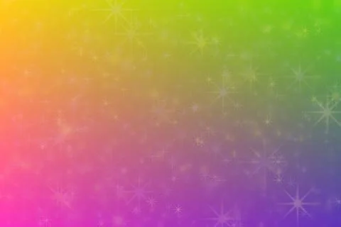 Multiple abstract defocused background, star shape bokeh pattern. Illustrazione stock