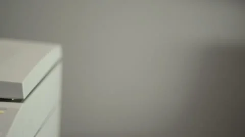 Multiple angles and shots office equipment sequence 動画素材 21717527