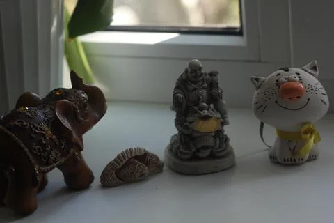 Multiple animals together Foto stock