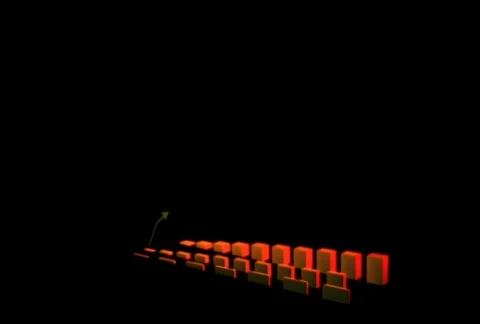 Multiple bar charts Vídeo Stock 326573