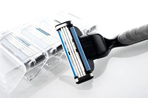 Multiple blade razor Stock Photos