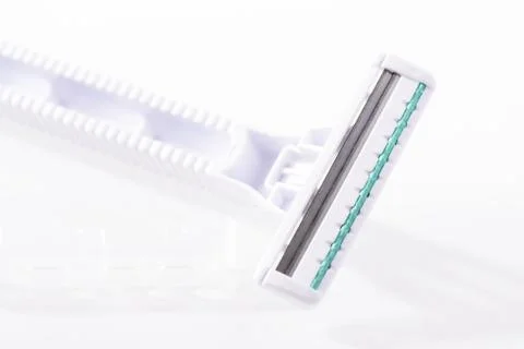 Multiple blade razor Foto stock