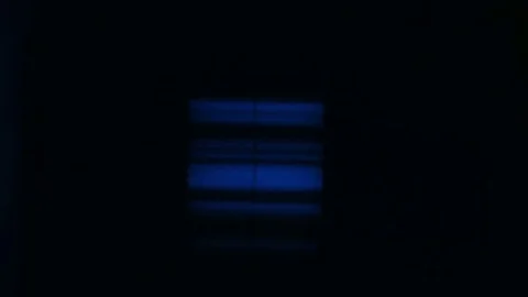 Multiple blue lens flares Stock-Footage 75427412