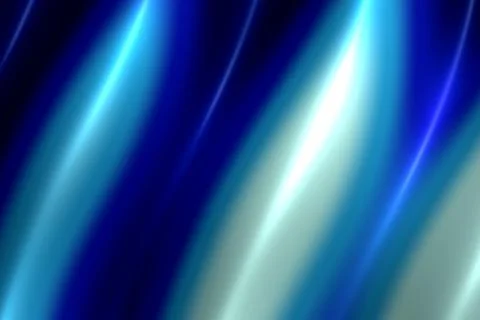 Multiple blurred diagonal light streaks repeat across a deep blue backgroun.. Stock Illustration