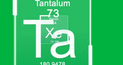 Multiple changing elements of periodic table icons floating against black Video stock 325566089