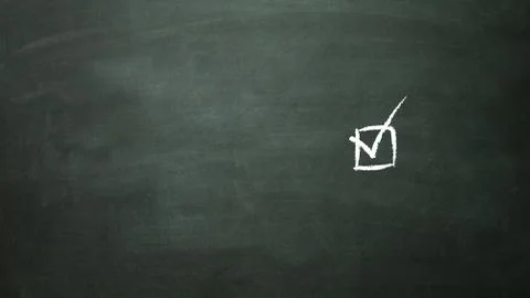 Multiple choice selection 1 Illustrazione stock