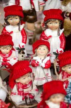 Multiple christmas presents Stock Photos