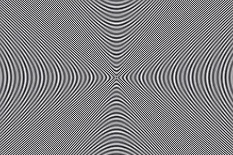 Multiple circles around the center 스톡 일러스트