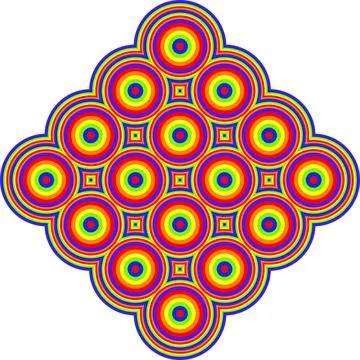 Multiple colored texture background design in vector Stock Illustration