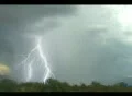 Multiple day time lightning strikes. 影片