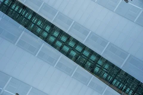 Multiple Exposure Modern Abstract Architecture building ads banner background Stock Photos