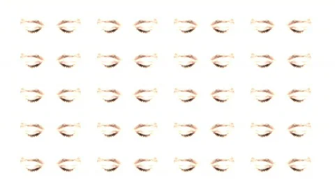 Multiple eyes 03 Stock Footage 382589