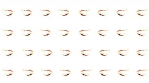 Multiple eyes 04 Stock Footage 393038