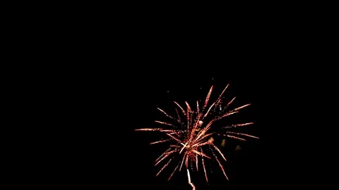 Multiple fireworks on sky Video stock 88447407