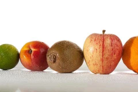 Multiple fruits Stock Photos