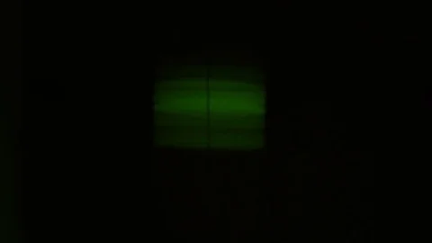 Multiple green flare Stock Footage 75427832