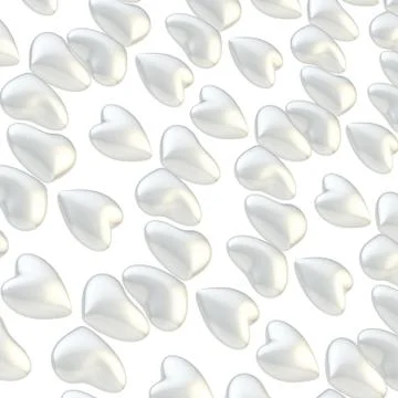 Multiple heart shapes as a background Stockillustratie