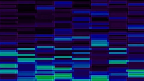 Multiple Horizontal Line Rectangle Tile Pattern Random Modern Stock Footage 308845862
