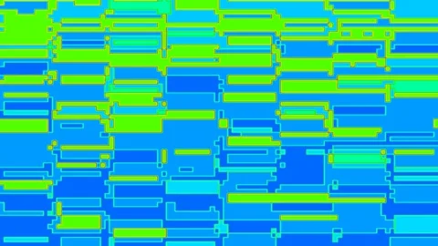 Multiple Horizontal Line Rectangle Tile Pattern Random Modern Stock Footage 308845943