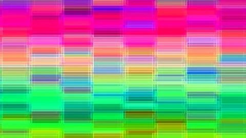 Multiple Horizontal Line Rectangle Tile Pattern Random Modern Stock Footage 308845950