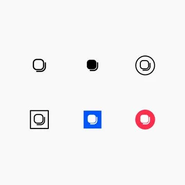 Multiple Images Icon User Interface Vector Stock Illustration