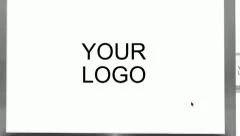Multiple Laptops Logo Reveal Stock After Effects