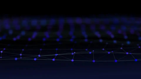 Multiple layers of information on black background. Stock Footage 113795759