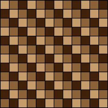 Multiple Levels Of Brown Pattern 스톡 일러스트