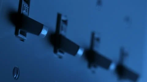 Multiple Light switches Video stock 21946062