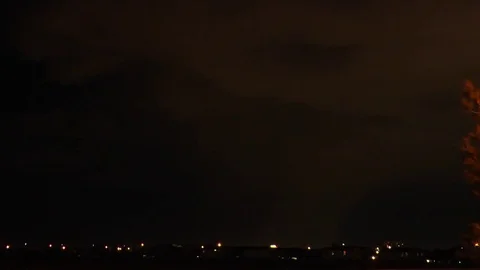 Multiple Lightning Strikes Video stock 81414490
