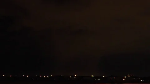 Multiple Lightning Strikes Video stock 81414531