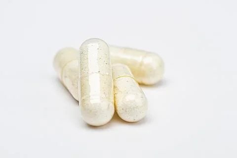 Multiple natural supplement Stock Photos