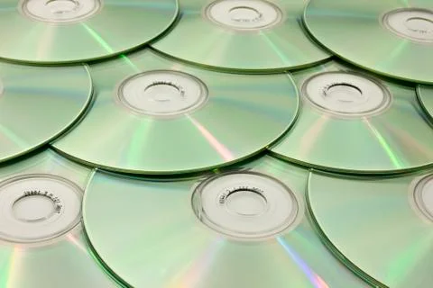 Multiple Optical Discs Stock Photos