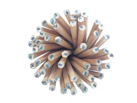 Multiple pencils Stock Photos