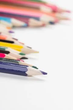 Multiple penicils. Stock Photos