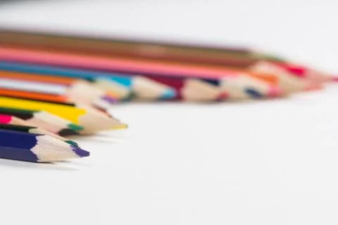 Multiple penicils. Foto stock