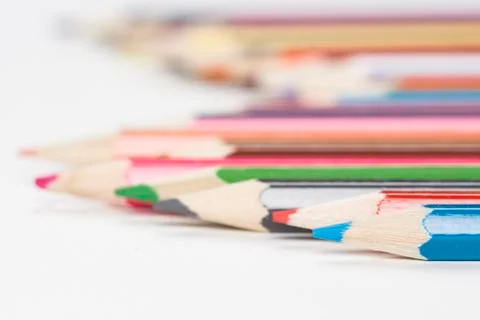 Multiple penicils. Foto stock
