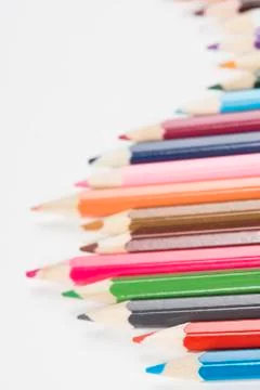 Multiple penicils. Stock Photos