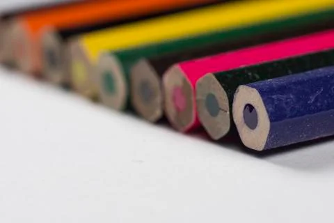 Multiple penicils. Stock Photos