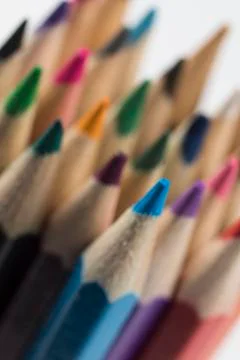 Multiple penicils. Foto stock