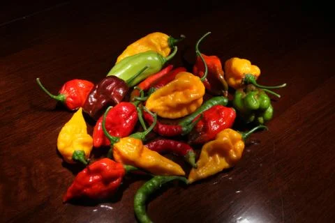 Multiple Peppers Stock Photos