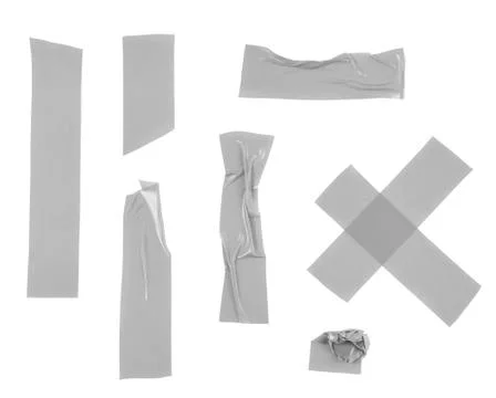 Multiple pieces of insulating tape Stock Photos