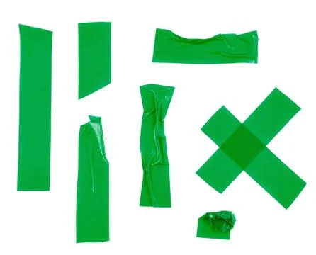 Multiple pieces of insulating tape Stock Photos