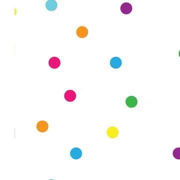 Multiple pink, blue, orange and green spots on white background 스톡 일러스트