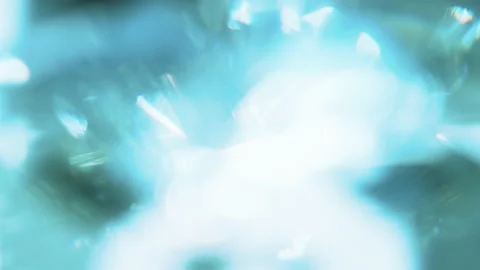 Multiple Refractions of Light in the Faces 4K Stock Footage 140045252