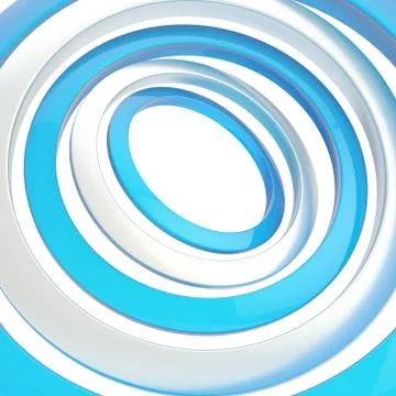 Multiple rings background composition Stock Illustration