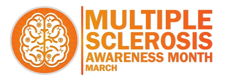 Multiple Sclerosis Awareness Month Stock Illustration