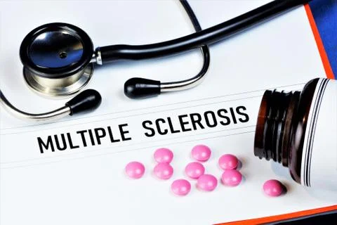 Multiple sclerosis is a chronic autoimmune disease Stock-Fotos