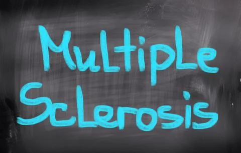 Multiple Sclerosis Concept Stock Illustration